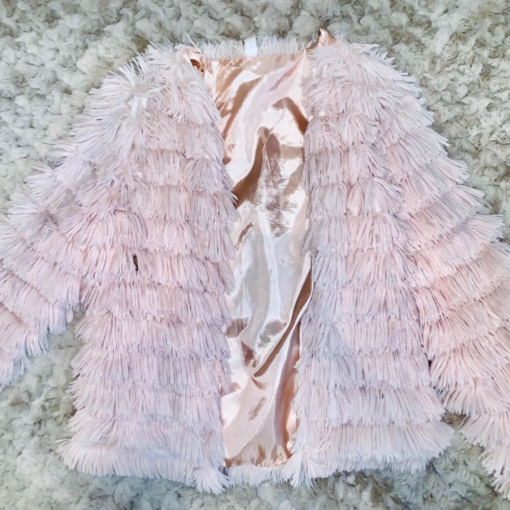 Fringed jacket- from boutique in NYC- fits small